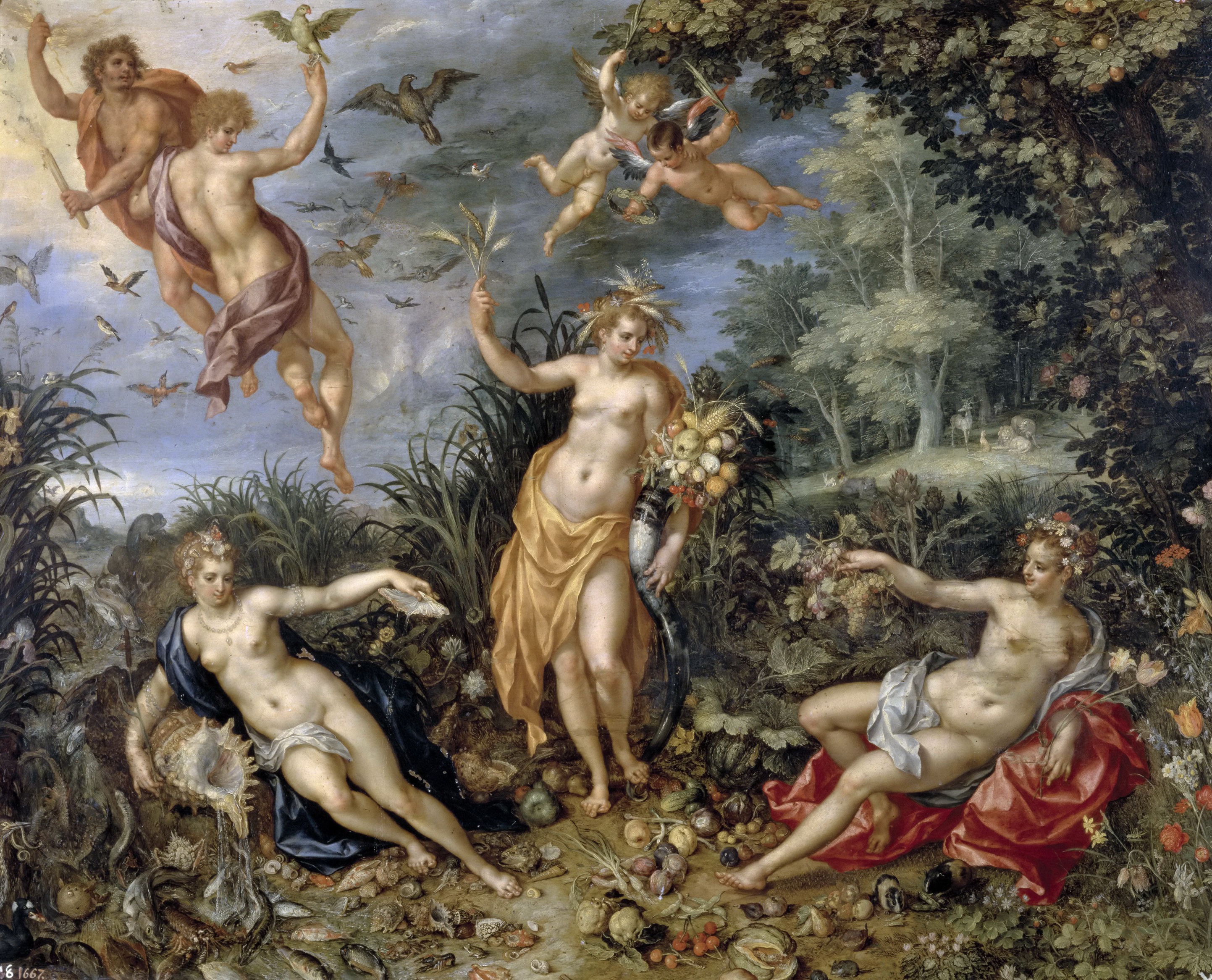 Abundance with the Four Elements